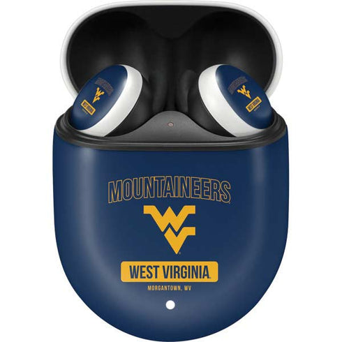 West Virginia University Mountaineers Logo Google Pixel Buds Skin